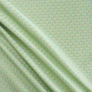 Jacquard lamÉ verde