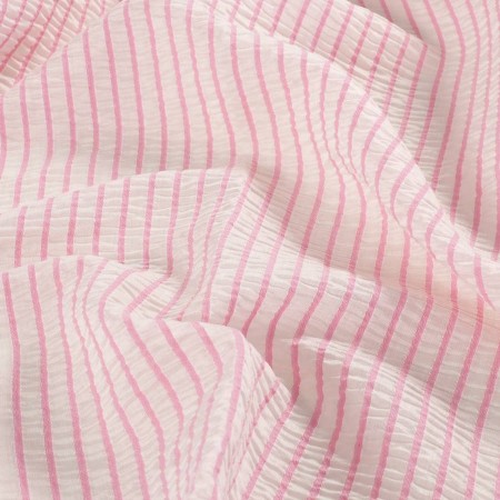 Pink taffeta stripes