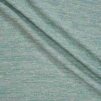 Tweed fantasía turquesa