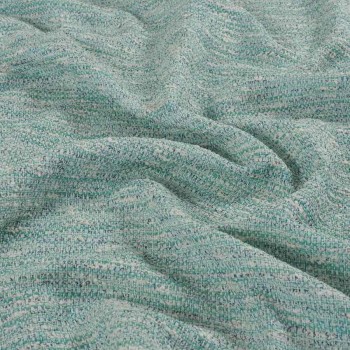 Tweed fantasía turquesa