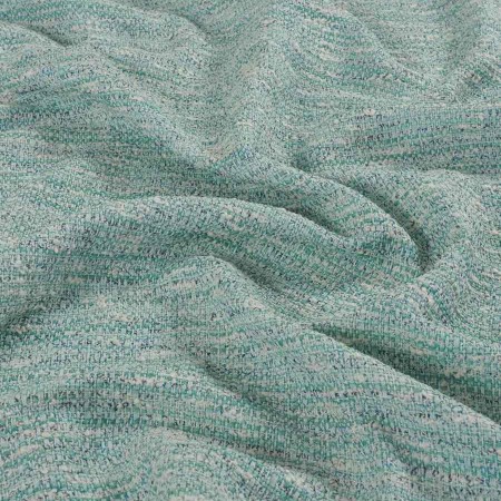 Tweed fantasía turquesa