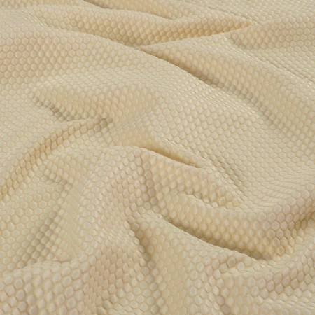 Jacq geomÉtrico 3d beige