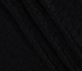 Jacquard relieve negro