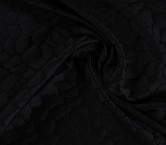 Jacquard relieve negro