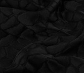 Black jacquard relief