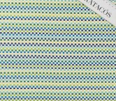 Green yellow jacquard with small check