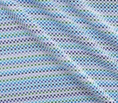 Blue violet jacquard with small check