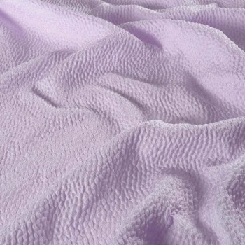 Lilac embossed jacquard