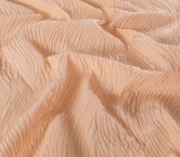 Jacquard cloqué salmon