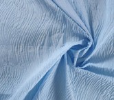 Jacquard cloqué azul