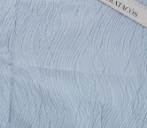 Jacquard cloqué azul