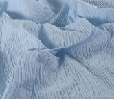 Jacquard cloqué azul