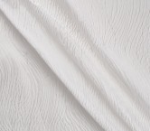 Jacquard cloqué blanco