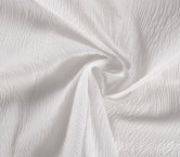 Jacquard cloqué blanco