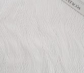 Jacquard cloqué blanco