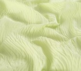 Jacquard cloqué blanco