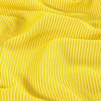 Yellow jacquard with stripes