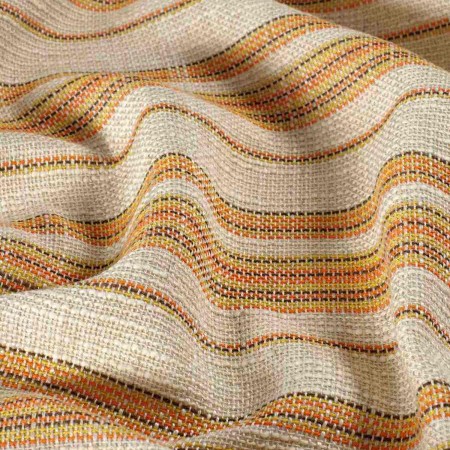 Orange rustic jacquard
