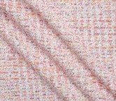 Pink tweed fantasy multicolor