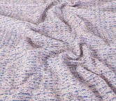 Tweed multicolor con lamÉ fuxia azul