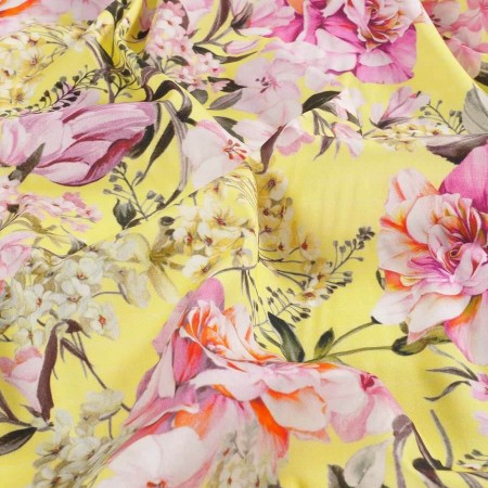 Dis.g0689 raso cot ficus  rosa amarillo
