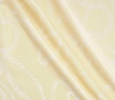 Beige embossed jacquard lame