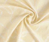 Beige embossed jacquard lame