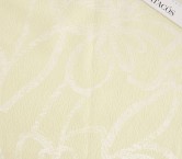 Beige embossed jacquard lame