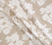 Sesame rustic floral  jacquard