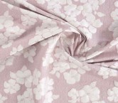 Pink rustic floral  jacquard