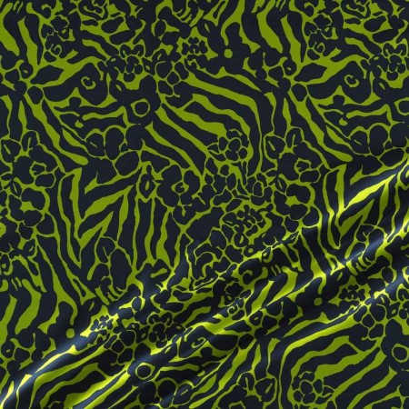 Jacquard verde marino